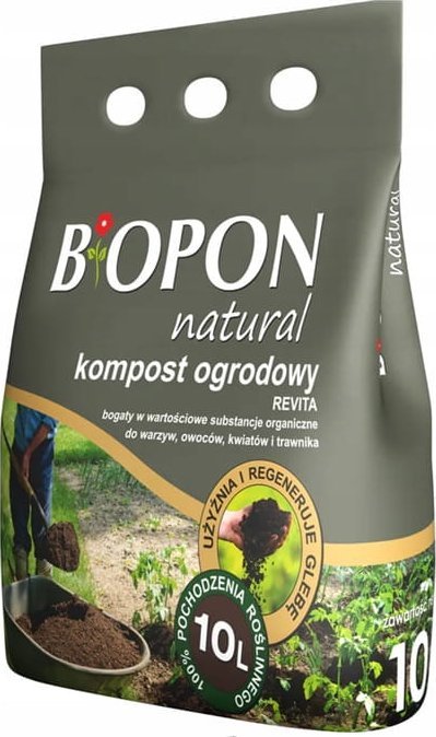 Kompost ogrodowy Revita 10L do warzyw owoców krzewów i trawnika