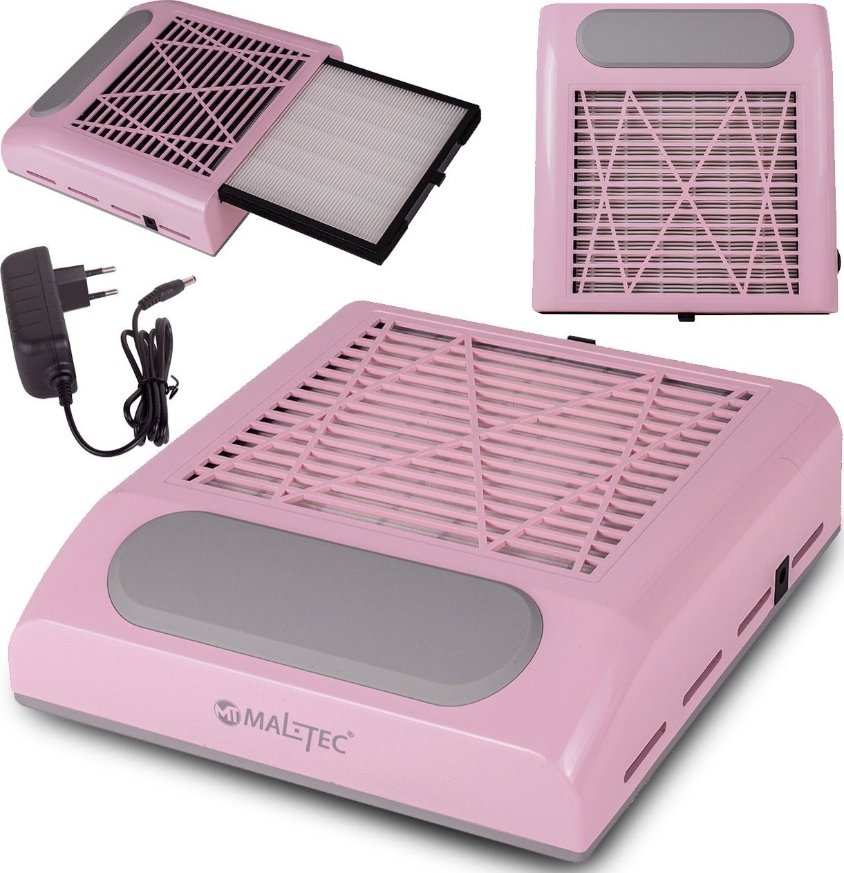 Maltec Pochłaniacz Pyłu Do Paznokci Bezworkowy 80W