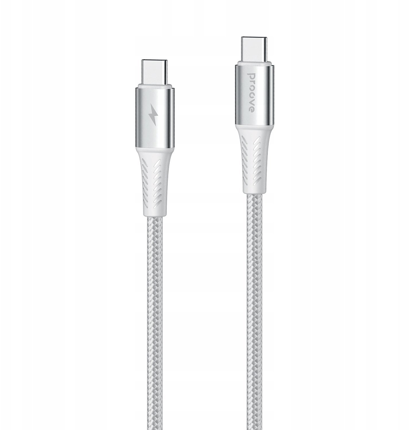 Kabel USB Proove WireX Pro Type-C to Type-C white 100W (1.5m)