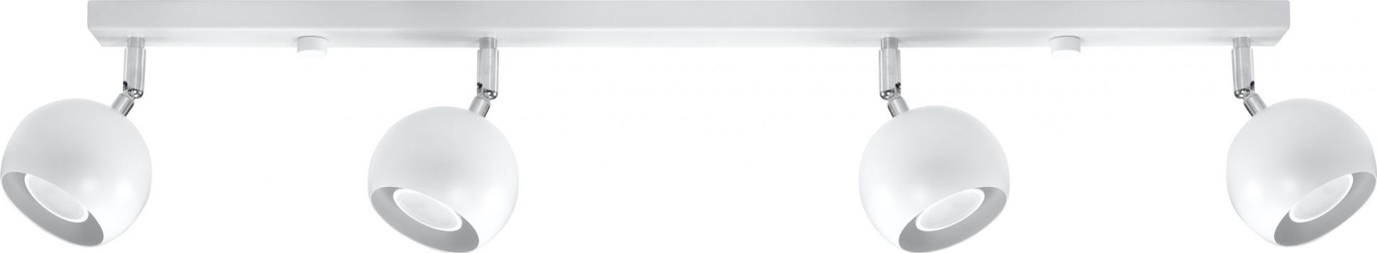 Lampa sufitowa Lumes Biały regulowany plafon reflektor - EX512-Oculars