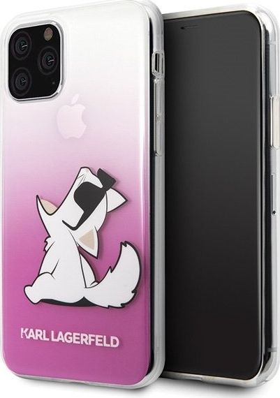 Karl Lagerfeld Karl Lagerfeld KLHCN58CFNRCPI iPhone 11 Pro hardcase różowy/pink Choupette Fun