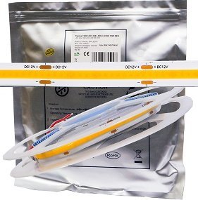 Mojeledy Taśma COB 320 led 2835 45W 12V DC NW 5m