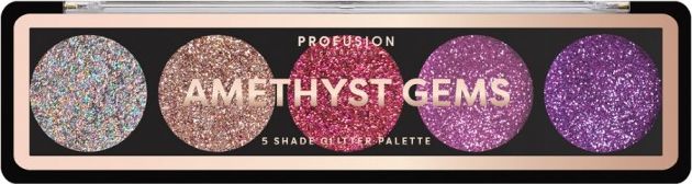 ProFusion Profusion Amethyst Gems Eyeshadow Palette paleta 5 cieni do powiek