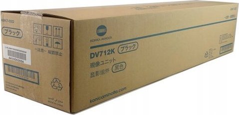Toner Konica Minolta Konica Minolta Developer DV-712 DV712 Black Schwarz (A9K703D)