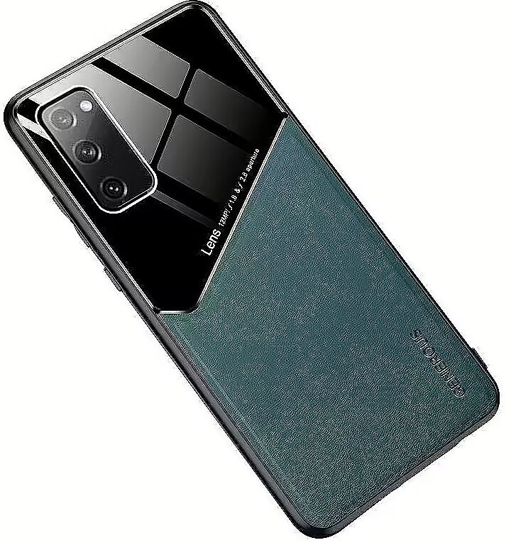 Mocco Lens Leather Back Case for Apple Iphone 12 Mini Green