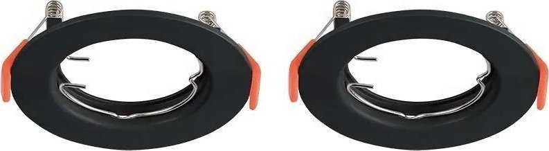 V-TAC Oczko V-TAC GU10 Wpuszczane Okrągłe Czarne (Opak. 2 szt) VT-929 3 Lata Gwarancji