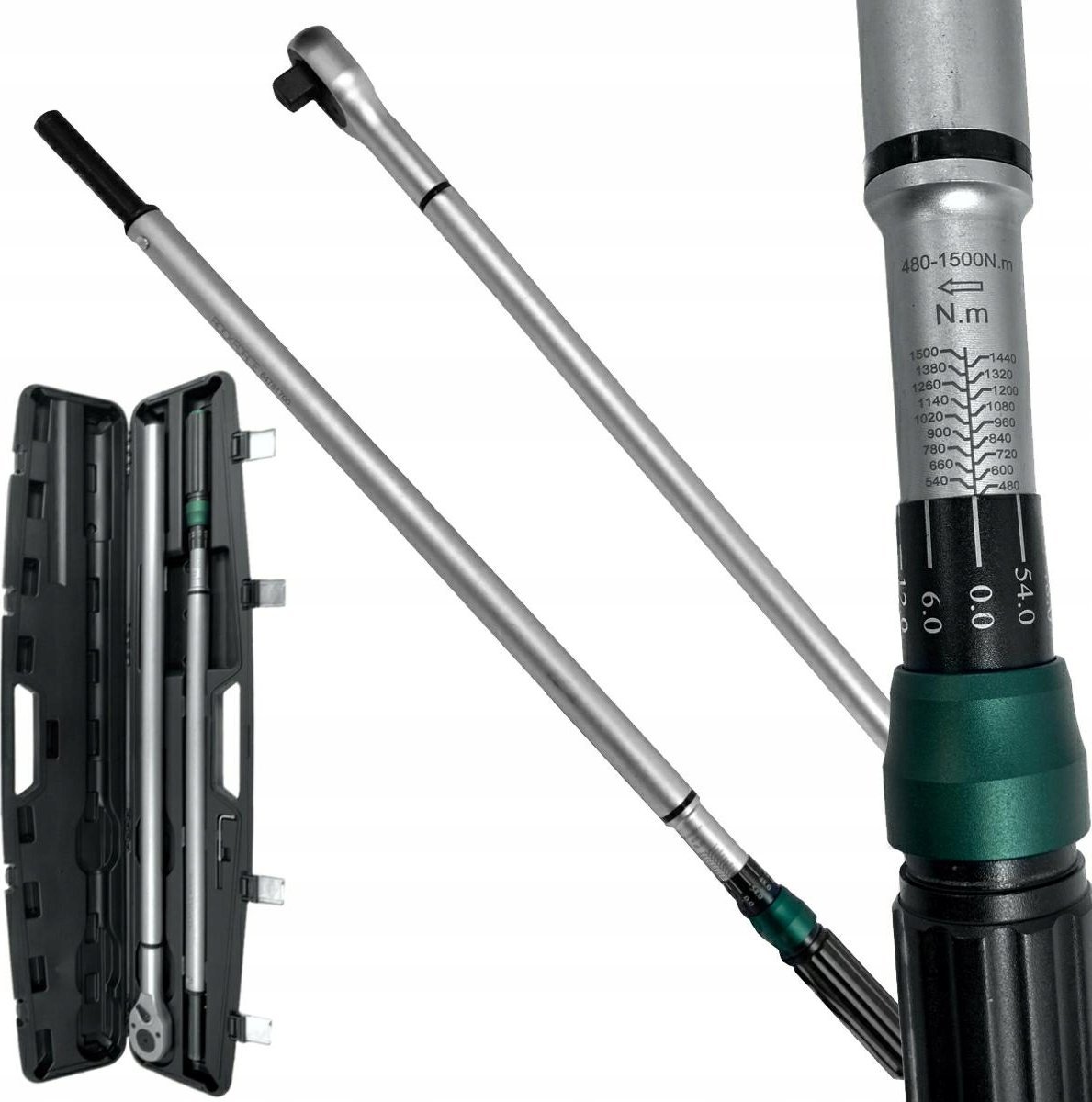 Hikoki ROCKFORCE DYN.WRENCH 1" 480-1500Nm