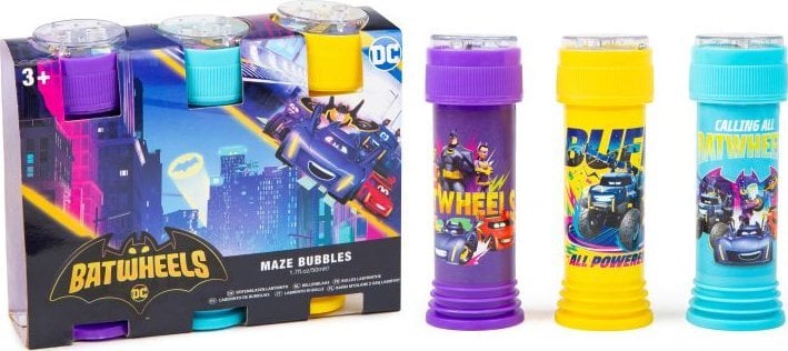 RMS *****Batwheels bańki mydlane 3pak 65-0008 39195