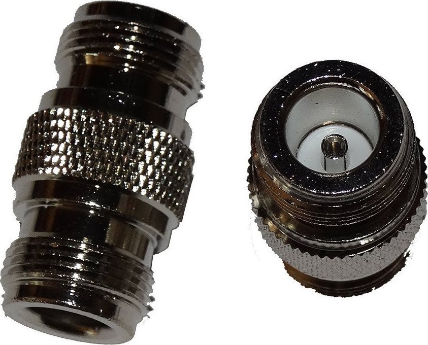 HamRadioShop N gniazdo / N gniazdo beczka / adapter / przejściówka antenowa
