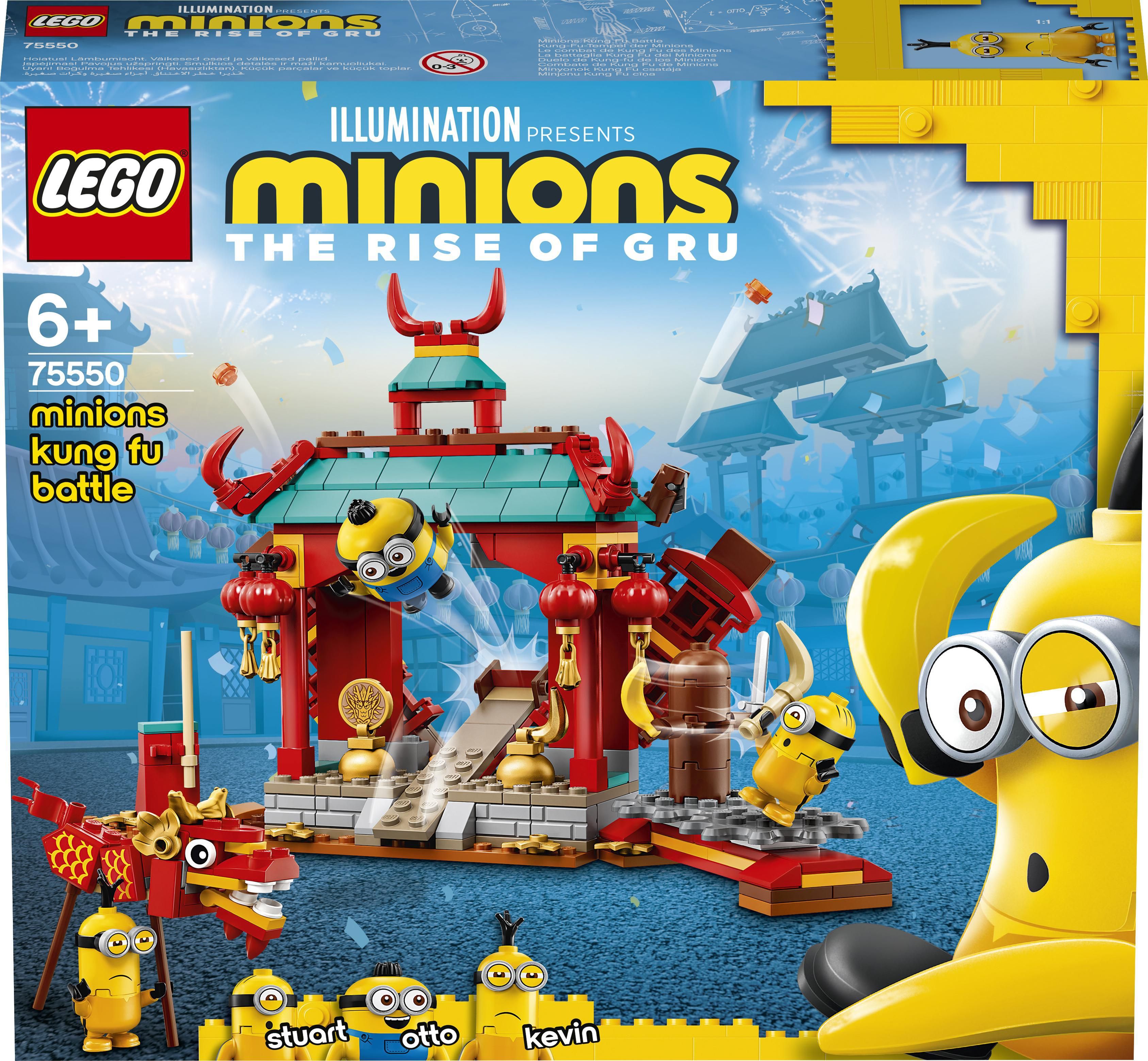 LEGO Minions Minionki i walka kung-fu (75550)