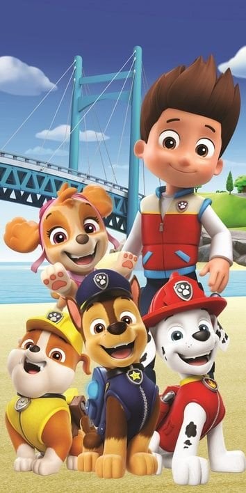 Paw Patrol ręcznik 70x140 cm