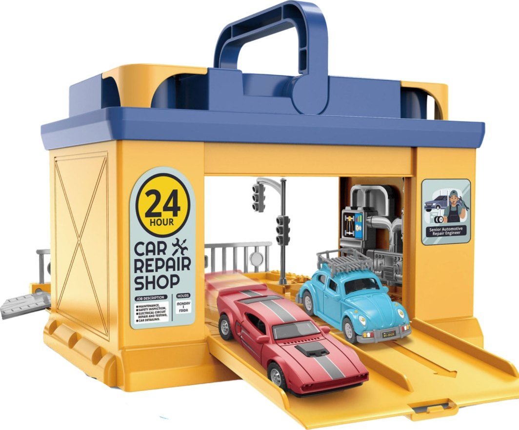 WARSZTAT W AKUMULATORZE Z AUTAMI 1 SZT