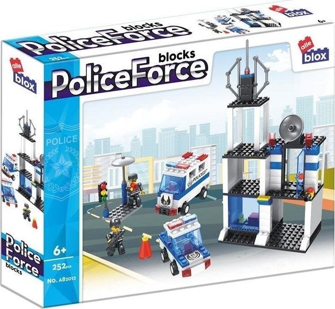 ALLEBLOX KLOCKI KONSTR ALLEBLOX POLIC 252EL 34X27X6 18/36