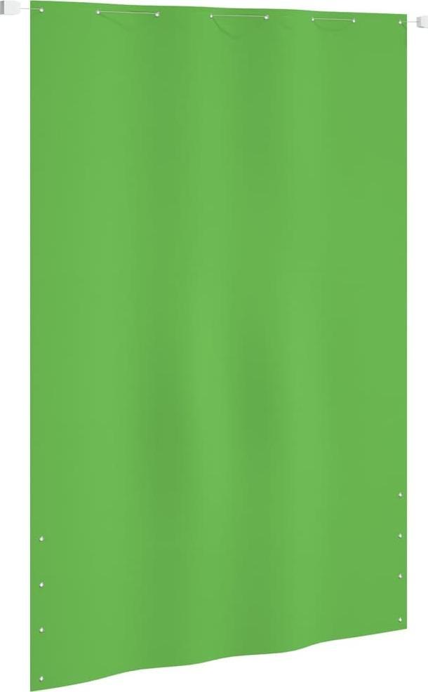 vidaXL Parawan balkonowy, jasnozielony, 160x240 cm, tkanina Oxford