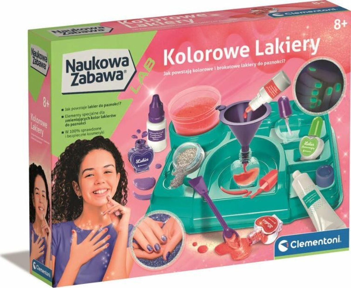 Clementoni ZEST KREAT KOLOROWE LAKIERY 50890 CLM