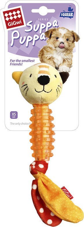 Suppa Puppa pluszowa zabawka dla psa piszczałka kot rozmiar S