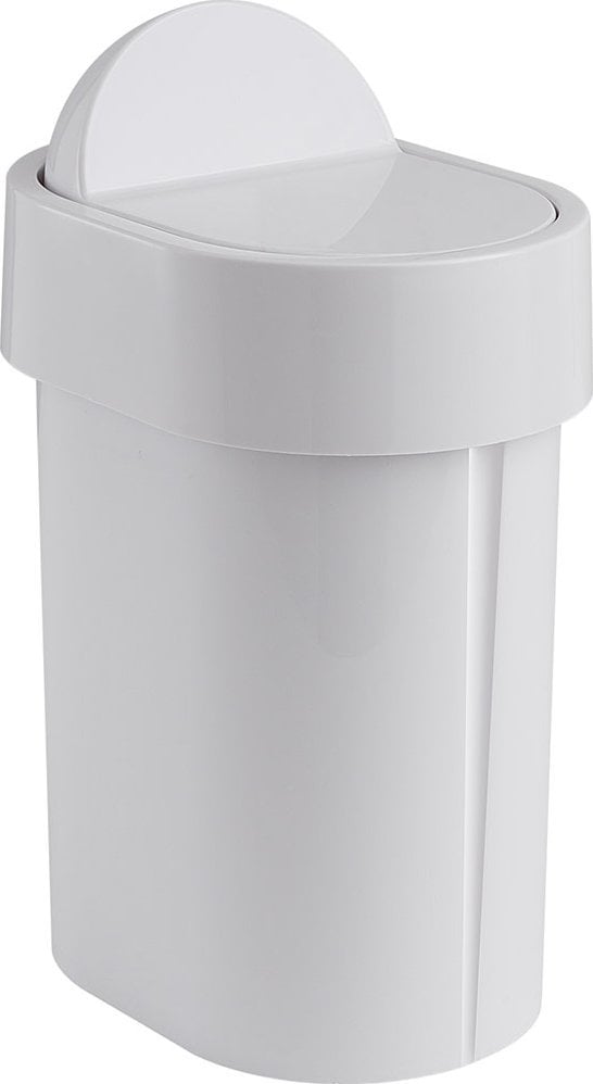 Kosz na pranie Sourcing TRASH BIN JUNIOR 8009 02 4,8 L WHITE