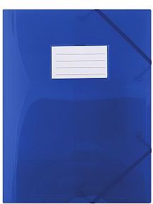 Donau Teczka z gumkÄ… A4 z kieszonkÄ… niebieska