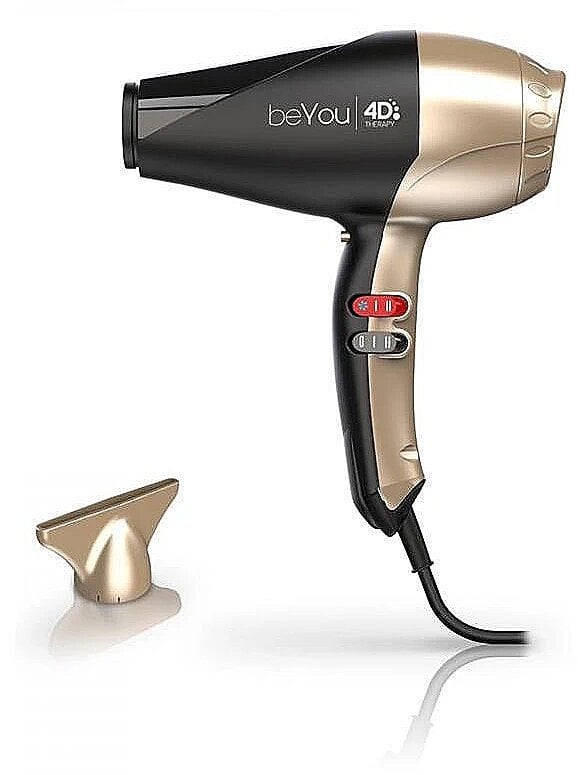 Ga.Ma BeYou 4D Therapy Ultra Ozone Ion 2400 W melna/zelta