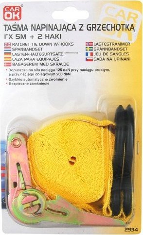 Profast Pas transportowy ściągający mocujący 25mm x 5m do 200kg