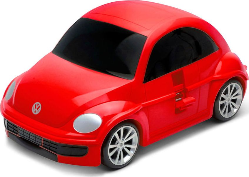Ridaz Volkswagen the Beetle - czerwony - Walizka samochód Welly Ridaz