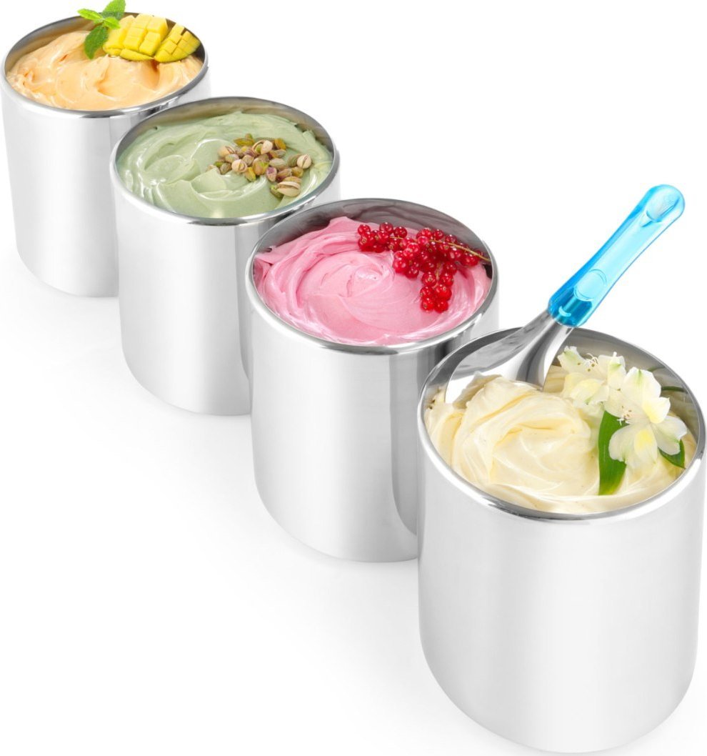 Hendi Kuweta pojemnik do lodów ze stali okragły śr. 200 mm 6.7 l - Hendi 807002