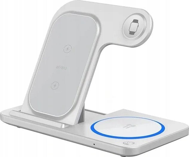 WiWU - Ładowarka bezprzewodowa składana 3w1 15W Wi-W020