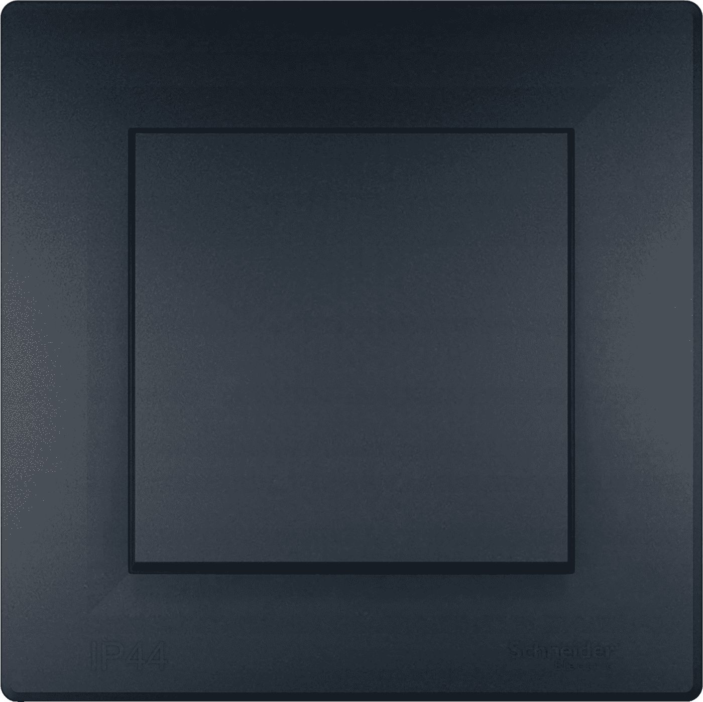 Schneider Electric Łącznik 1-biegunowy Asfora IP44 z ramką antracyt (EPH0100271)