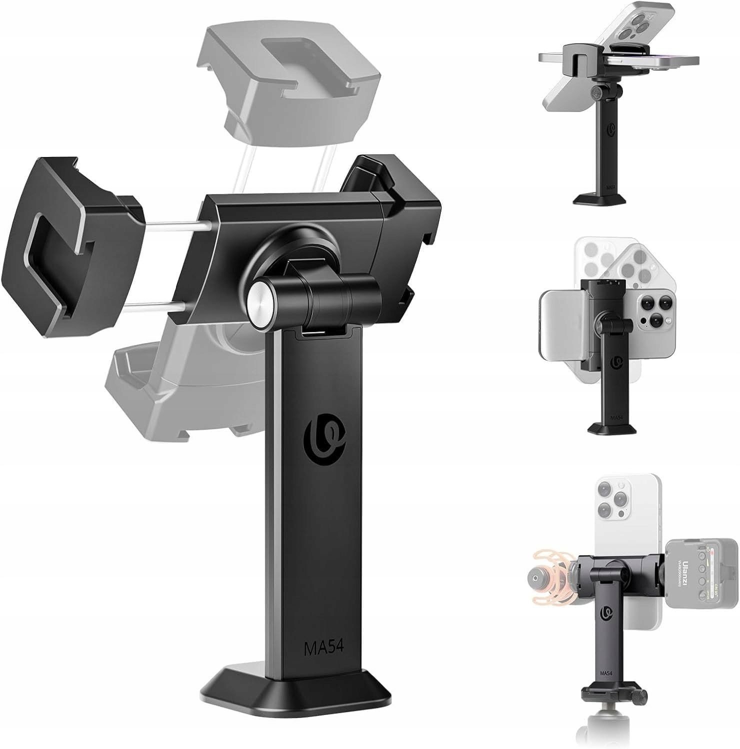 Uchwyt Na Statyw Gwint 1/4"" Na Telefon 2x Iso Arca Swiss Uka / Ulanzi Ma54