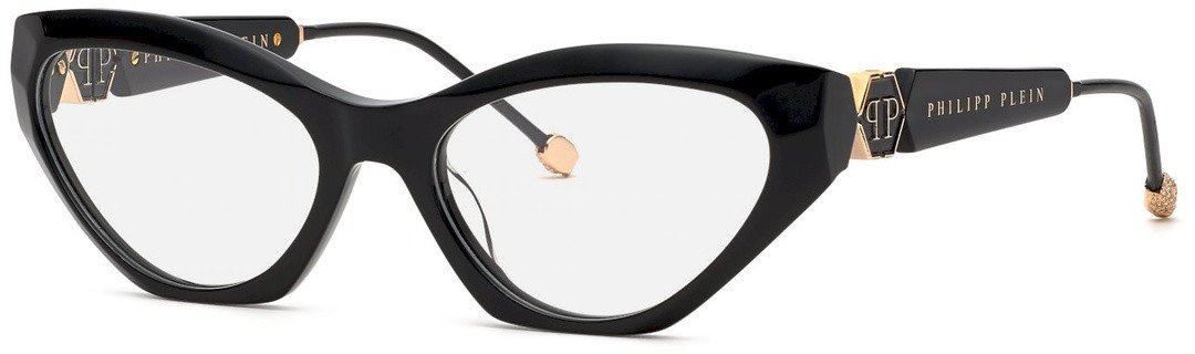 Okulary PHILIPP PLEIN VPP069S550700. Okulary korekcyjne, Kolor czarny. Kobieta. NoSize