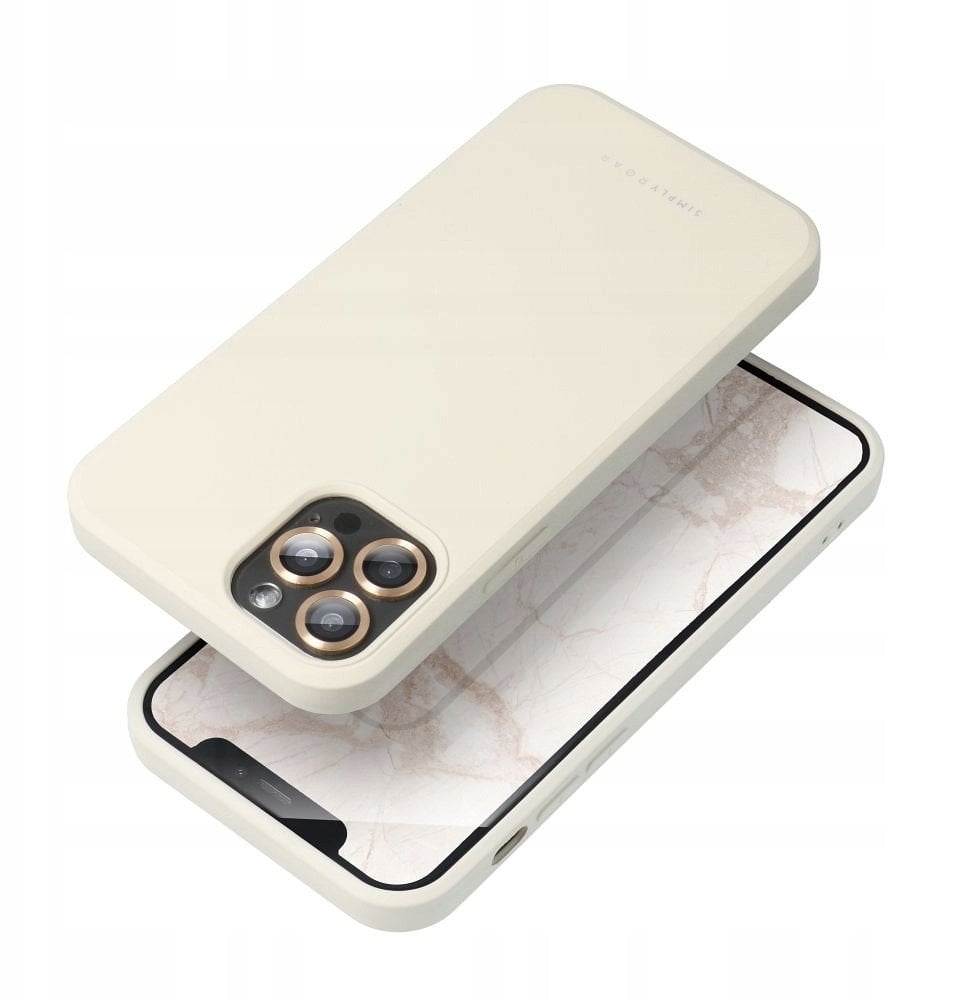 ROAR futerał SPACE do IPHONE 15 Pro Kremowy