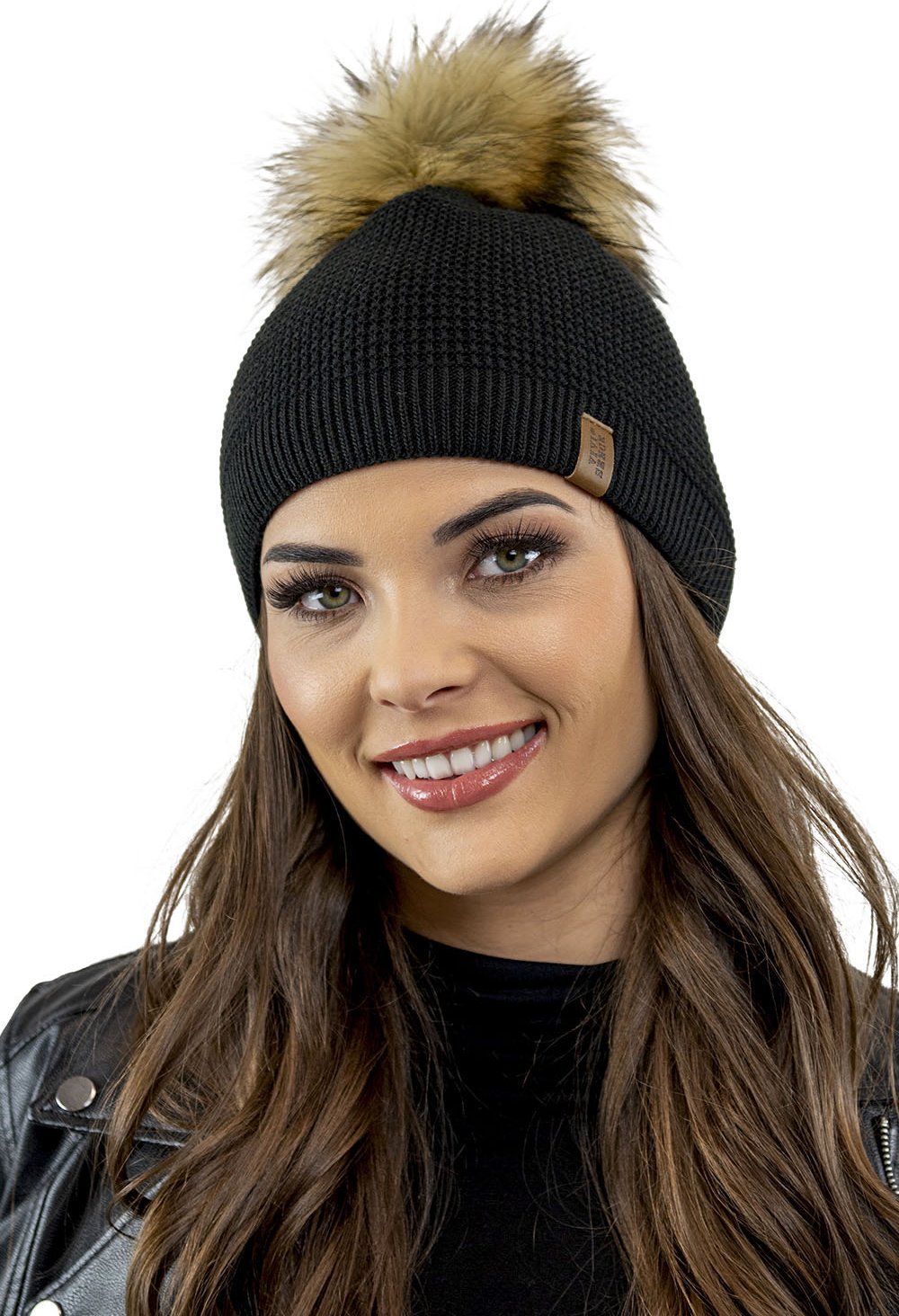 Vivisence 7041 czarny UNI Nakrycie głowy czapka