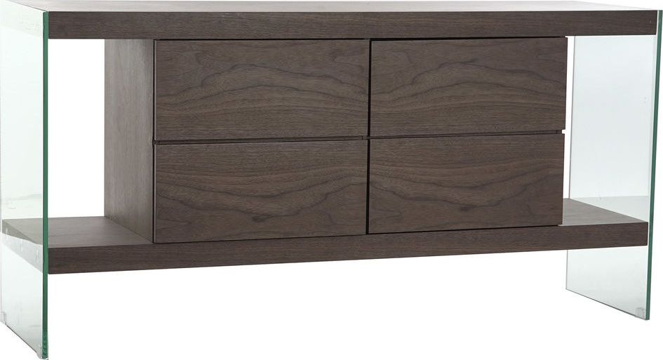 DKD Home Decor Kredens DKD Home Decor Szkło Drewno MDF (160 x 45 x 80 cm)