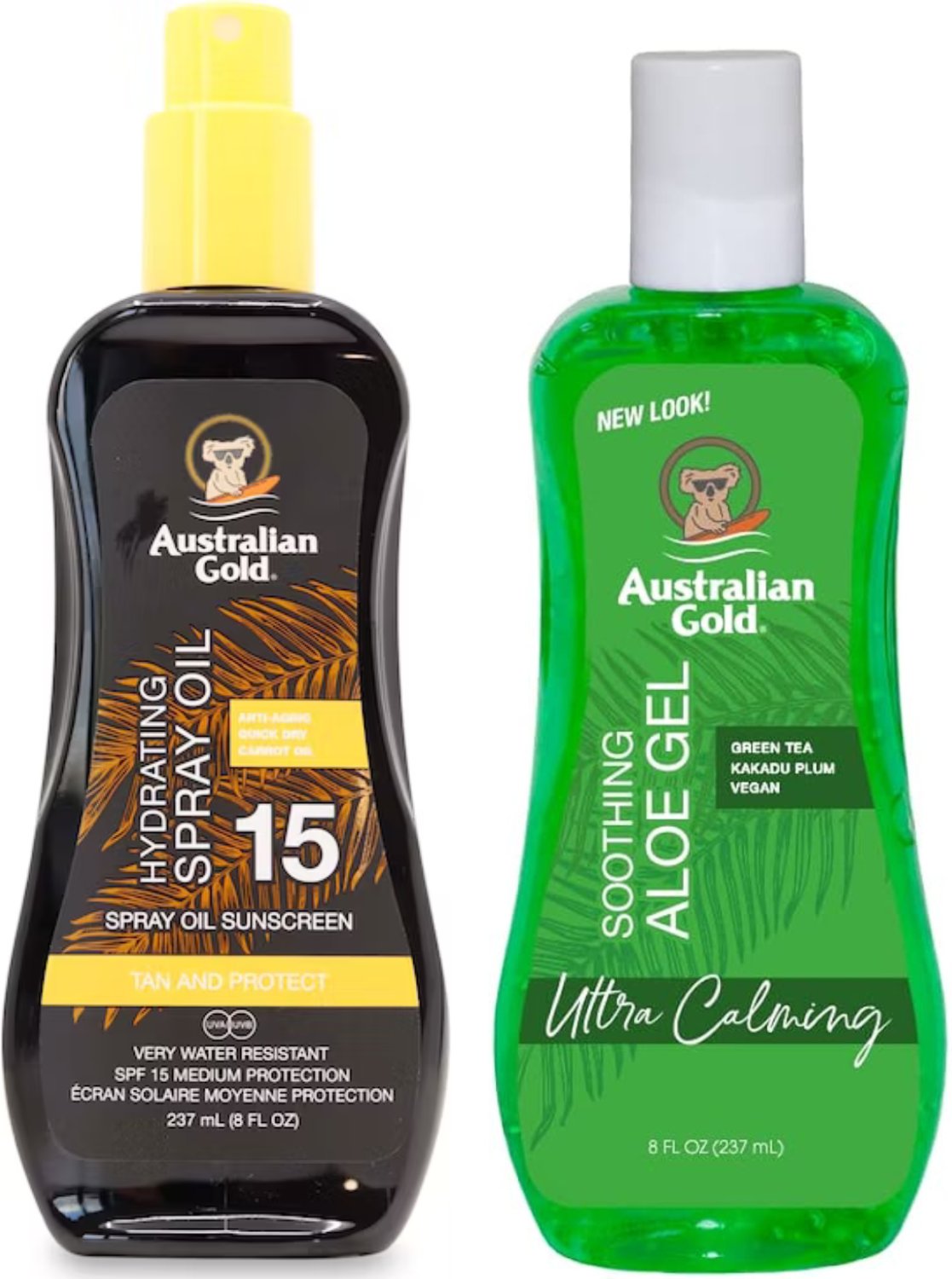 Australian Gold SPF15 Olejek W Sprayu Ochronny + Aloe Po Opalaniu