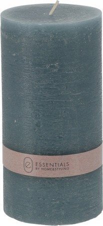 Koopman Świeca woskowa niebieska bezzapachowa 14 cm