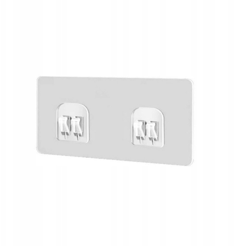 HAK NAKLEJKA Taśma z HACZYKAMI na PÓŁKĘ ŁAZIENKOWĄ KUCHENNĄ Samoprzylepna