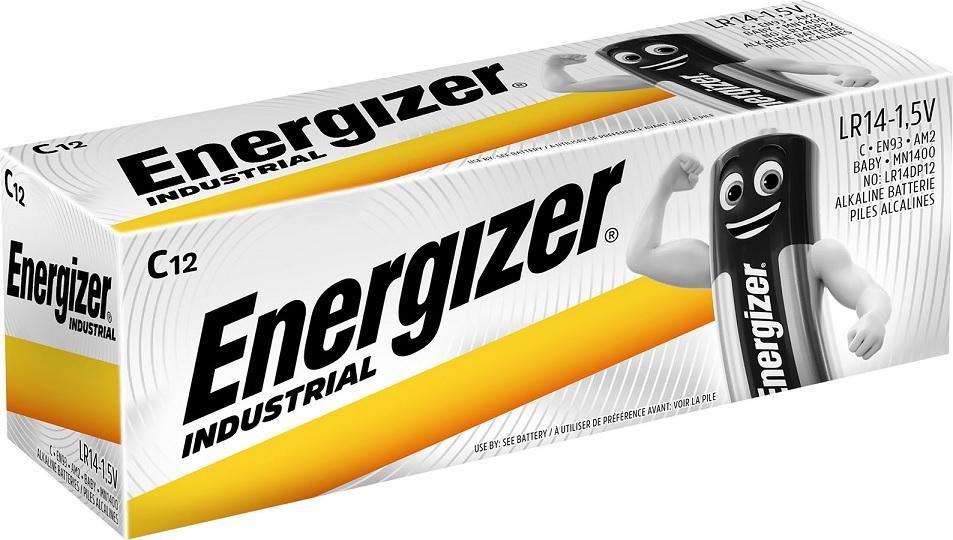 Energizer Bateria C / R14 12 szt.