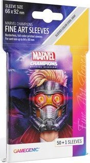 Gamegenic Gamegenic: Marvel Champions Fine Art Sleeves (66 mm x 92 mm) Star-Lord 50+1 szt.