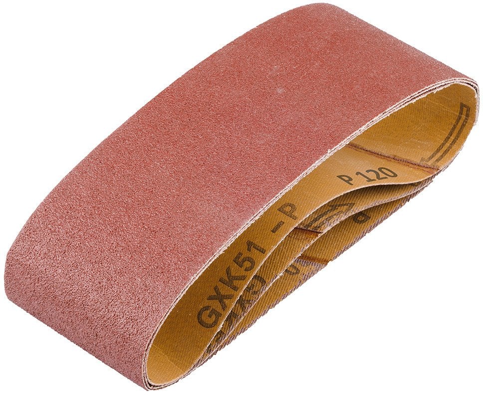 Pasy bezkońcowe 75 x 457 mm, P120, 3 szt.