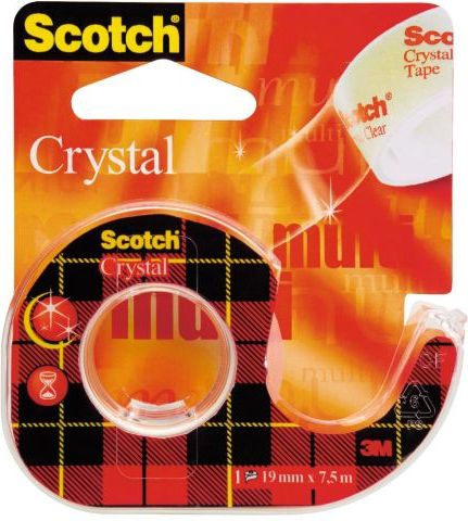 3M Taśma klejąca Scotch&reg Crystal Clear 19x7.5 mm (13K010A)