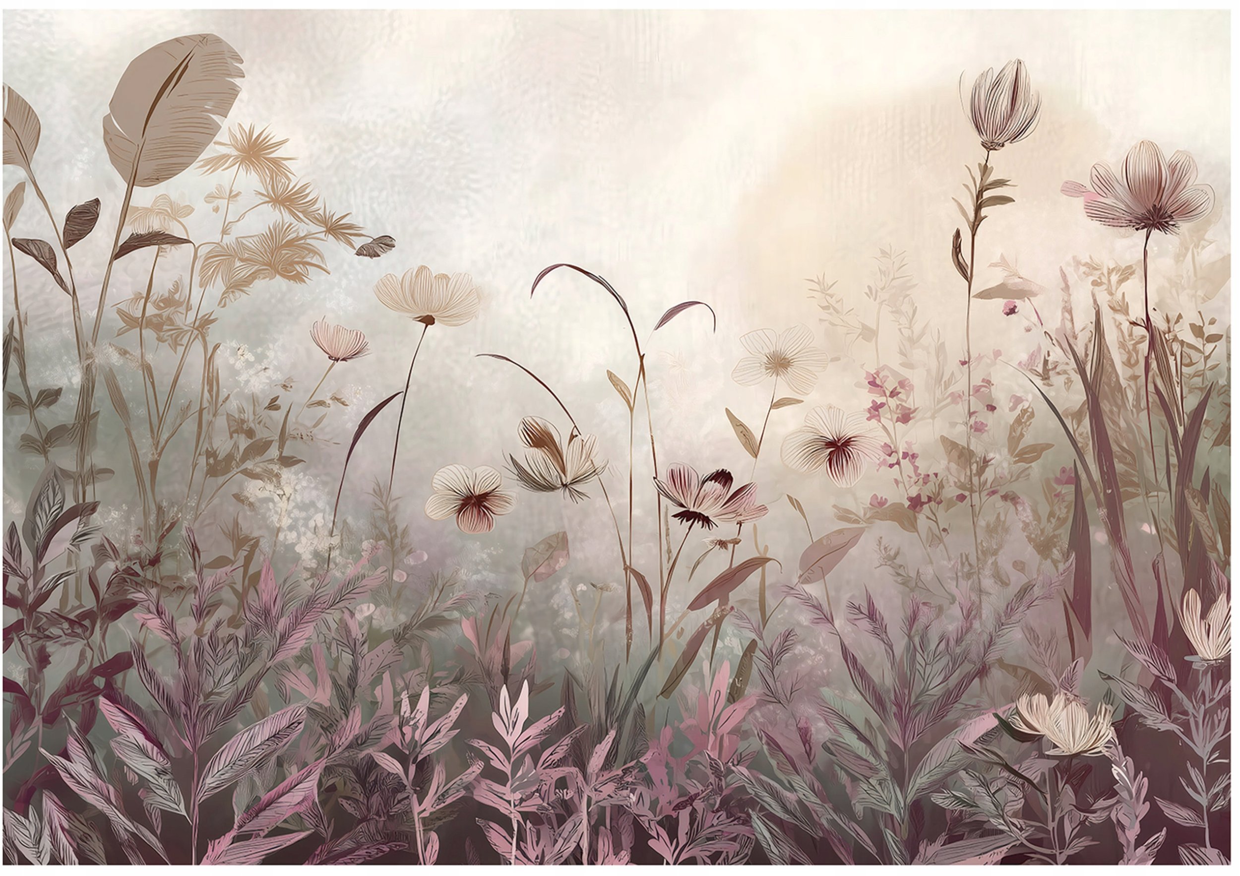 Fototapeta Na Flizelinie Kwiaty Łąka Do Sypialni Salonu 300x210