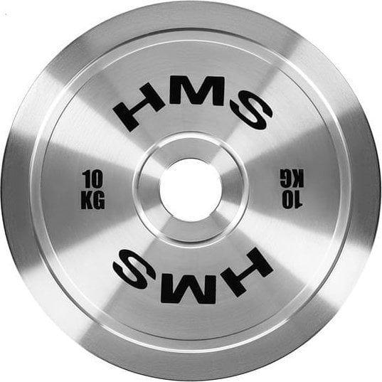 TOS100 TALERZ OLIMPIJSKI STALOWY KALIBROWANY 10 KG HMS