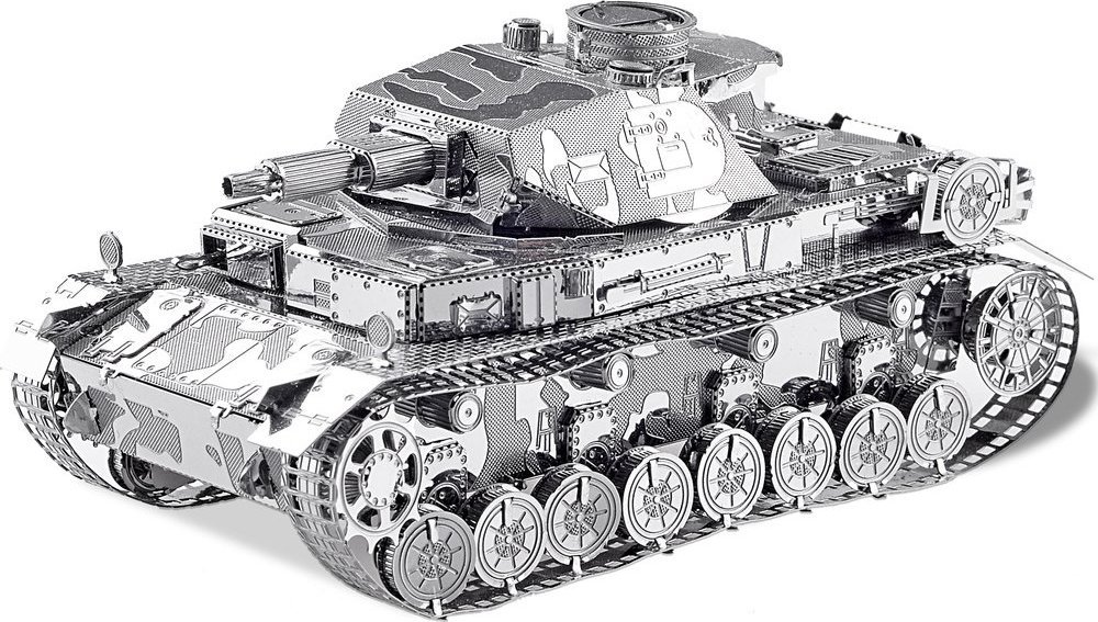 Piececool Piececool Puzzle Metalowe Model 3D - Czołg IV