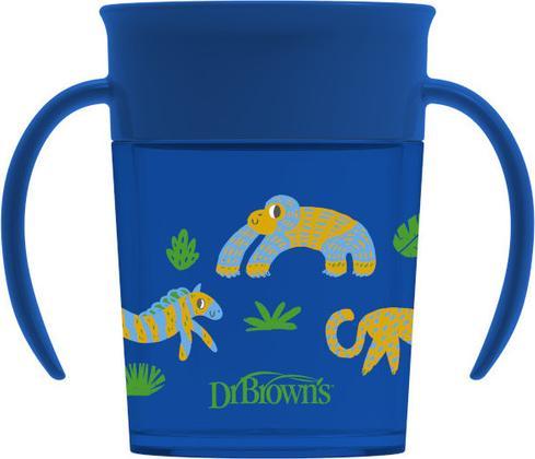 Dr Browns TC71006-DR BROWN`S-KUBEK 360*-PICIE JAK ZE SZKLANKI 200ML NIEBIESKI