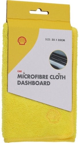 ŚCIERECZKA DO CZYSZCZENIA Z MICROFIBRE DO KOKPITU 35x35CM SHELL