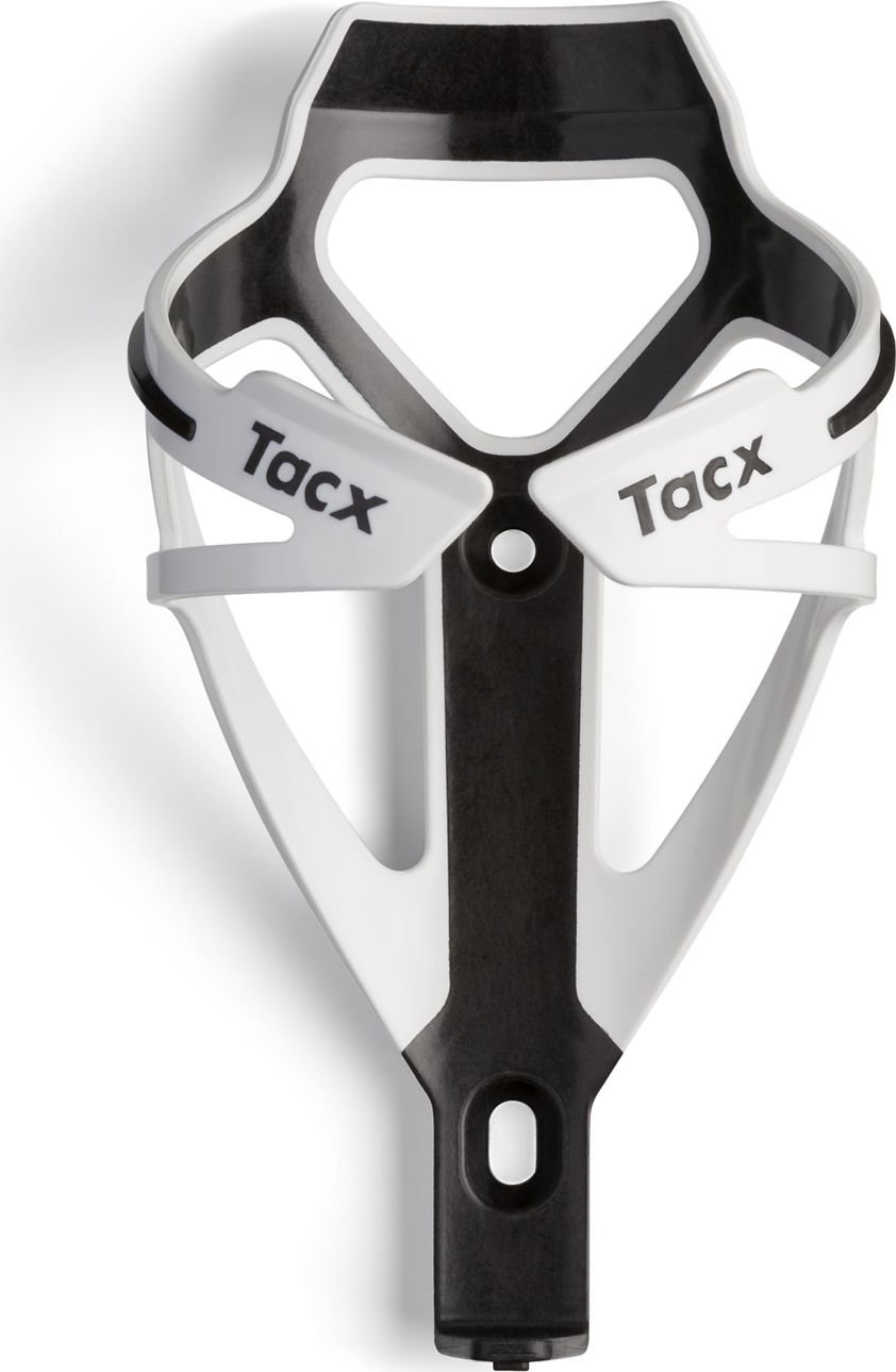 Tacx Koszyk na bidon DEVA czarno-biały uniwersalny