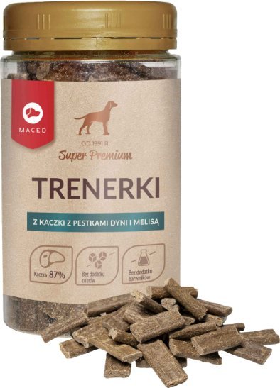 Maced MACED Trenerki z kaczki z pestkami dyni i melisą 150g