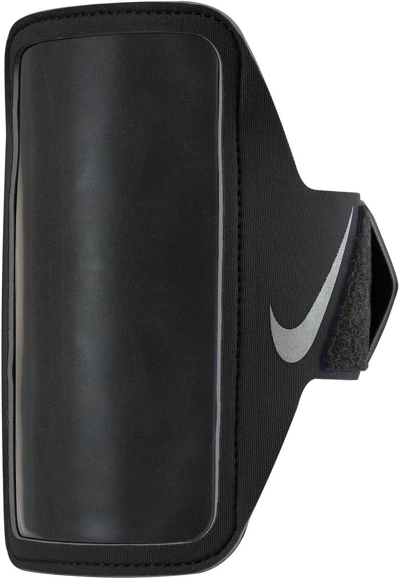 Nike Etui Do Biegania LEAN ARM BAND BLACK/BLACK/SILVER