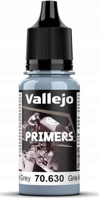 Vallejo Vallejo: 70.630 - Primers - Steel Grey (18 ml)
