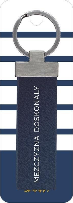 Brelok prezentowy z napisem Mężczyzna Doskonały